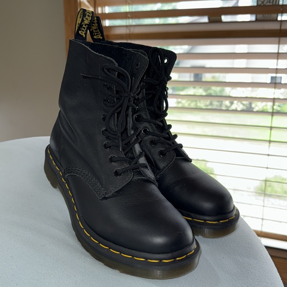 Dr. Martens Smooth Leather Lace Up Boots